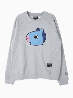 BT21 MANG Basic Unisex Graphic Sweatshirt (Sz. M)